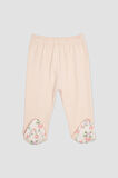 Kız Çocuk Beli Lastikli Patikli Pantolon