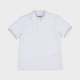 Erkek Çocuk Yakalı Kısa Kollu Pike T-Shirt Bej