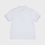 Erkek Çocuk Yakalı Kısa Kollu Pike T-Shirt Bej