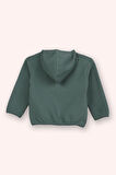 Erkek Çocuk Fermuarlı Sweatshirt Yeşil