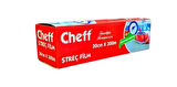 CHEFF PVC STREÇ FİLM 30x300 MT 8 MIC. KAYAR BIÇAKLI