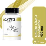 Çinko Glukonat 400 mg – 30 Tablet | Bağışıklık Sistemi, Cilt ve Saç Sağlığı