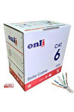 Onli ON-6008 U-UTP 23 AWG CCA 305 Metre Cat6 Kablo