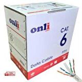 Onli ER-6002 U-UTP 23 AWG CCA CU 305 Metre Cat6 Kablo