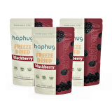 HapHug 3'lü Paket Dondurularak Kurutulmuş Böğürtlen 3x20g