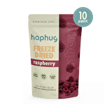 HapHug 10'lu Paket Dondurularak Kurutulmuş Frambuaz 10x20g