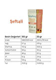 3'lü Paket Freeze Dried Şeftali - Dondurularak Kurutulmuş Şeftali 20g x 3