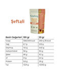 10'lu Paket Freeze Dried Şeftali - Dondurularak Kurutulmuş Şeftali 20g x 10