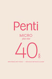 Siyah Micro 40 Maxi Külotlu Çorap-Pentilicious