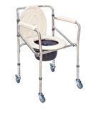Comfort Plus KY696 Tekerlekli Kovalı Komot