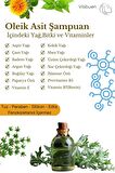 Oleik Asit 14 Doğal Aktifli Yıpranmış ve İşlem Görmüş Saçlar İçin Onarıcı Bakım Şampuanı