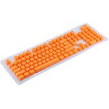 104 Tuş Universal Renkli Mekanik Klavye Tuş Takımı Kapağı Keycap Turuncu