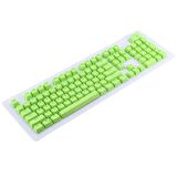 104 Tuş Universal Renkli Mekanik Klavye Tuş Takımı Kapağı Keycap Fıstık Yeşili