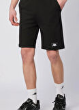 Kappa 34213FW-005 CONNEL SHORT Siyah Lastikli Bel Regular Fit Düz Erkek Şort