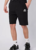 Kappa 34213GW-005 FABIO SHORT Siyah Lastikli Bel Regular Fit Düz Erkek Şort