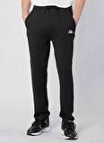 Kappa 382G1UW-005 MOSTE PANT Siyah Lastikli Bel Regular Fit Düz Erkek Eşofman Altı