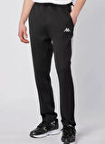 Kappa 382G1UW-005 MOSTE PANT Siyah Lastikli Bel Regular Fit Düz Erkek Eşofman Altı