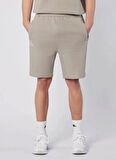 Kappa 331Y5UW-411 PRONTON SHORT Gri Lastikli Bel Regular Fit Düz Erkek Şort