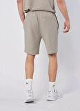 Kappa 331Y5UW-411 PRONTON SHORT Gri Lastikli Bel Regular Fit Düz Erkek Şort