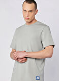 Kappa 382553W-411 CONNEL TEE Gri Yuvarlak Yaka Comfort Fit Düz Erkek T-Shirt