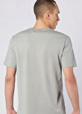 Kappa 382553W-411 CONNEL TEE Gri Yuvarlak Yaka Comfort Fit Düz Erkek T-Shirt