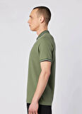Kappa 311P6GW-AZ5 KORPO EZIO 2 TUR Haki Regular Fit Düz Erkek Polo T-Shirt