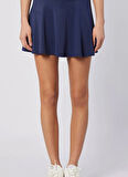 Kappa 32267DW-XMT ELEGANCE SKORT Lacivert Normal Düz Kadın Etek