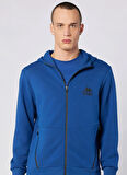 Kappa 382554W-XMT FABIO FULL ZIP Lacivert Normal Düz Erkek Zip Ceket