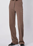 Kappa 311R3LW-XSC LEDA PANT Kahve Lastikli Bel Comfort Fit Düz Kadın Eşofman Altı