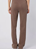 Kappa 311R3LW-XSC LEDA PANT Kahve Lastikli Bel Comfort Fit Düz Kadın Eşofman Altı