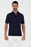 . Polo Yaka Lacivert Erkek T-Shirt 1573730