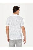 Beyaz Regular Fit Polo Yaka Tişört 50273576-VR013