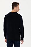 G081GL0TK 1678171 PAMEL U.S. Polo Assn. Erkek Kazak Lacivert