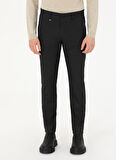 Cacharel Normal Bel Normal Paça Slim Fit Siyah Erkek Pantolon GISSE