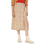 Kadın Açık Haki Dokuma Etek 1678273