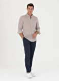Cacharel Normal Bel Normal Paça Slim Fit Lacivert Erkek Pantolon EXCL GRACY/P