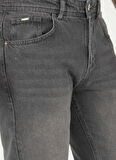 U.S. Polo Assn. Normal Bel Normal Paça Straight Gri Erkek Denim Pantolon BUFFON-G