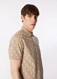 . Açık Haki Erkek Regular Fit Polo T-Shirt GIRONA