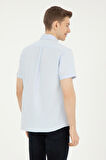 1829651 GOXY024Y US Polo Assn Erkek Gömlek Açık Mavi