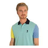 Erkek Regular Fit Polo Yaka Mint Tişört