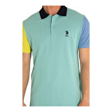 Erkek Regular Fit Polo Yaka Mint Tişört