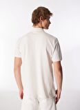 . Ekru Erkek Regular Fit Polo T-Shirt GANJA