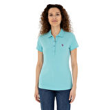 Kadın Basic Polo Yaka Tişört