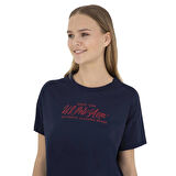 Kadın Bisiklet Yaka Tişört