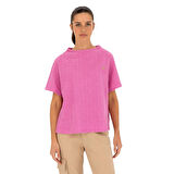 Kadın Bisiklet Yaka T-shirt