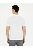 Beyaz Slim Fit Basic Tişört