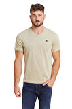 Erkek V Yaka T-shirt