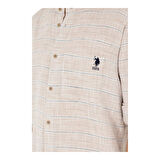 Erkek Taş Uzun Kollu Gömlek