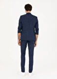 Cacharel Normal Bel Slim Fit Lacivert Erkek Takım Elbise BLOSS