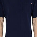 Erkek Comfort Fit Bisiklet Yaka Tişört